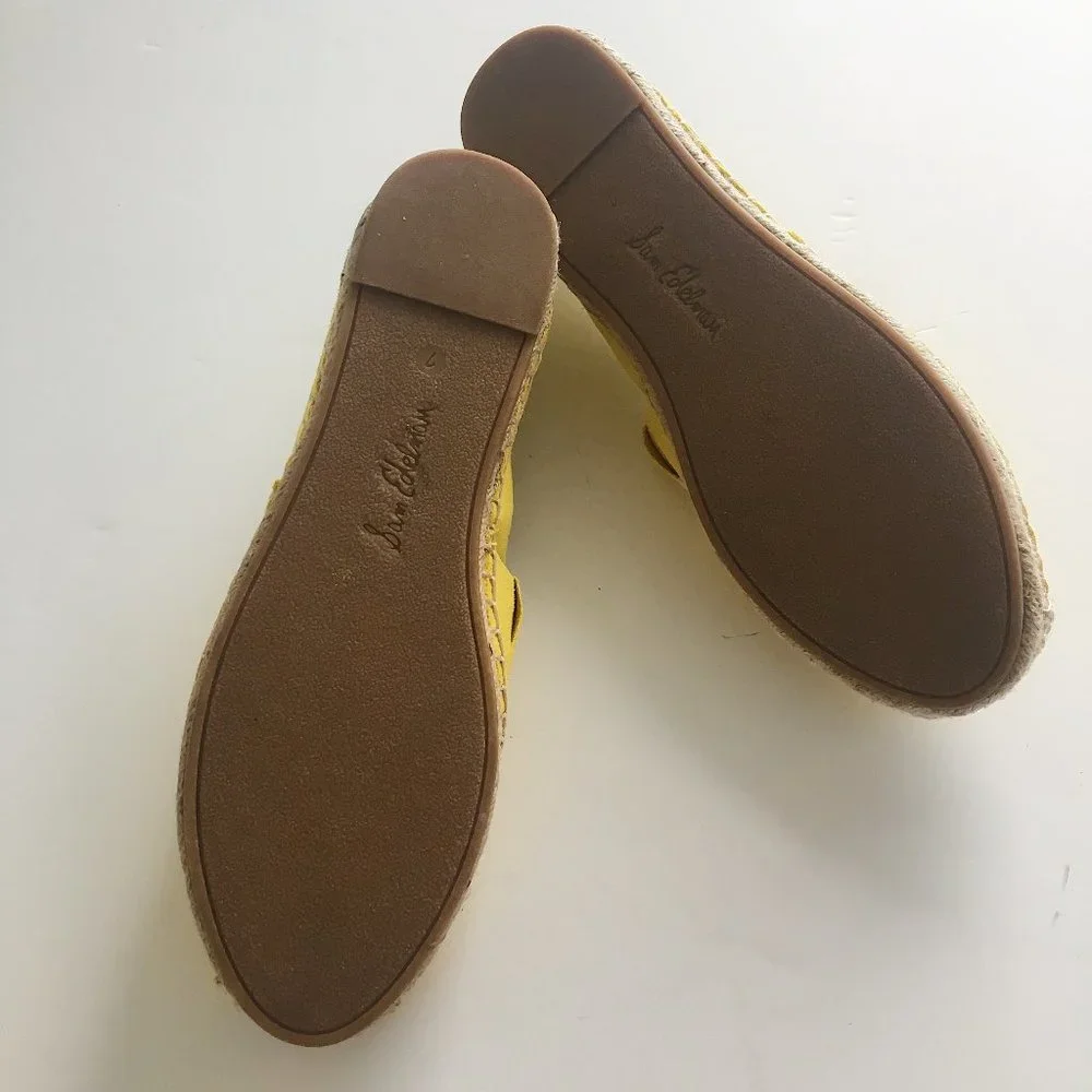 Sam Edelman Khloe Slip-On Espadrille in Lemon Zest